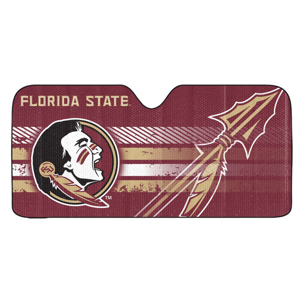 Florida State University - Florida State Seminoles Auto Shade Primary Logo, Alternate Logo and Wordmark Garnet