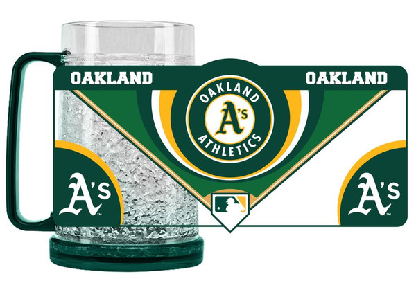 Oakland Athletics Mug Crystal Freezer Style