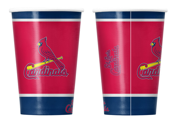 St. Louis Cardinals Disposable Paper Cups