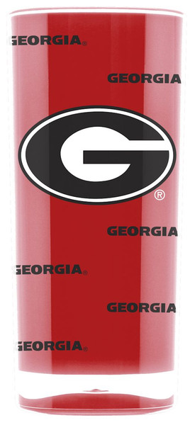 Georgia Bulldogs Tumbler - Square Insulated (16oz)