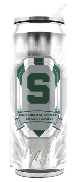 Michigan State Spartans Stainless Steel Thermo Can - 16.9 ounces