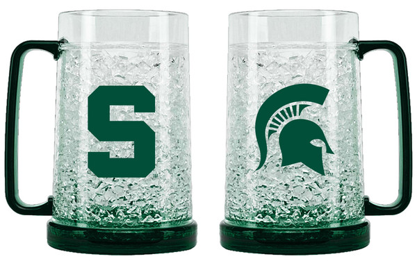 Michigan State Spartans Crystal Freezer Mug