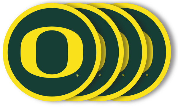 Oregon Ducks Coaster Set - 4 Pack