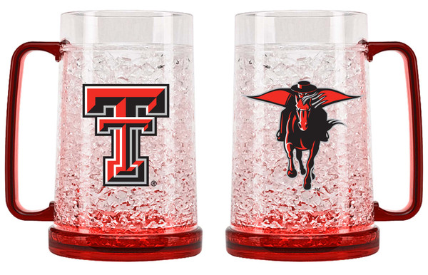 Texas Tech Red Raiders Crystal Freezer Mug