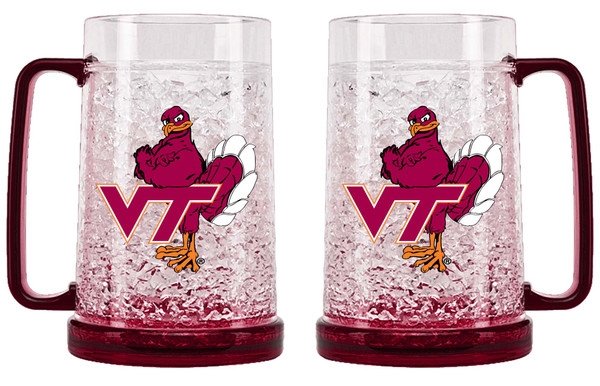 Virginia Tech Hokies Mug Crystal Freezer Style