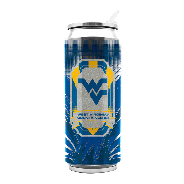 West Virginia Mountaineers Ss Thermocan - Large (16.9 Oz)