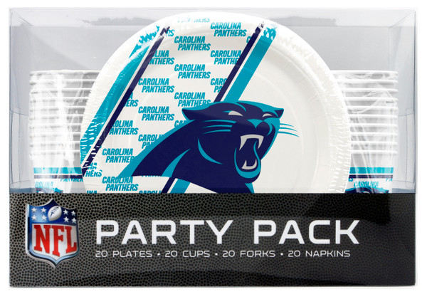 Carolina Panthers Party Pack 80 Piece