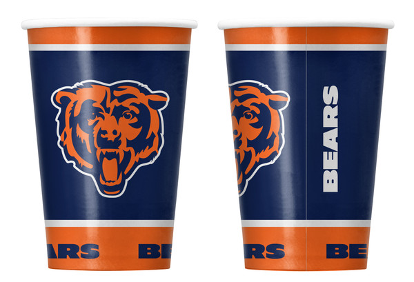 Chicago Bears Disposable Paper Cups