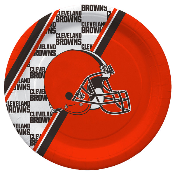 Cleveland Browns Disposable Paper Plates