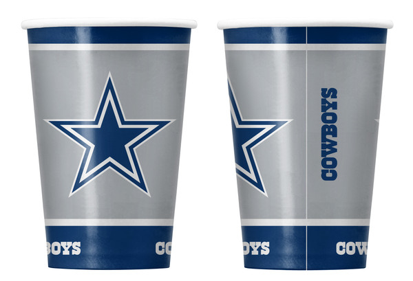 Dallas Cowboys Disposable Paper Cups