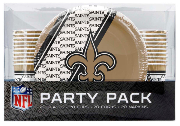 New Orleans Saints Party Pack 80 Piece