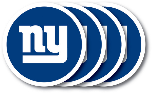 New York Giants Coaster 4 Pack Set