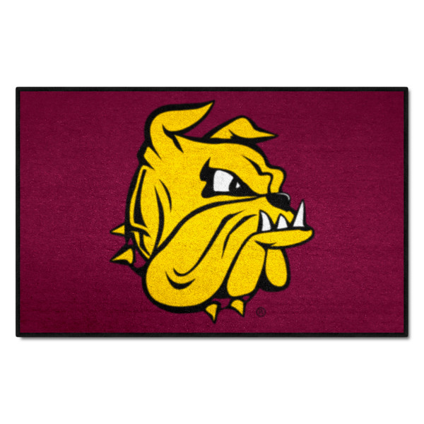 University of Minnesota-Duluth - Minnesota-Duluth Bulldogs Starter Mat "Champ the Bulldog" Logo Red