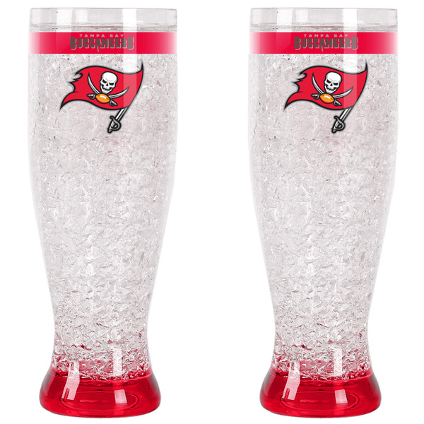 Tampa Bay Buccaneers Pilsner Crystal Freezer Style