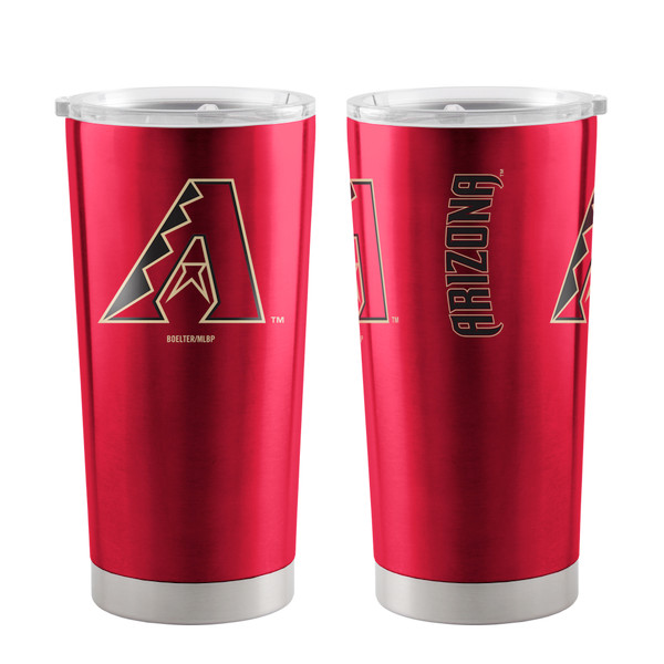 Arizona Diamondbacks Travel Tumbler 20oz Ultra Black