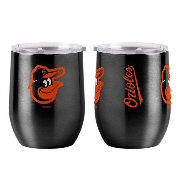 Baltimore Orioles Travel Tumbler 16oz Ultra Curved Beverage