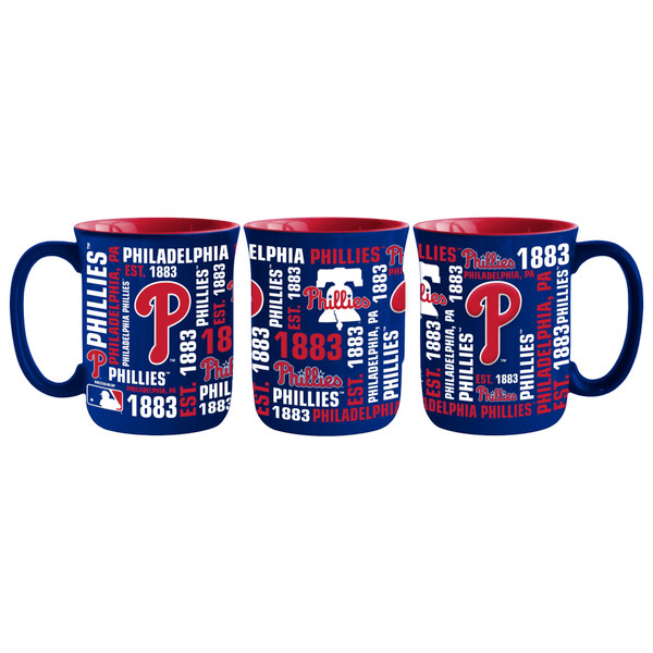 Philadelphia Phillies Coffee Mug 17oz Spirit Style Alternate Design