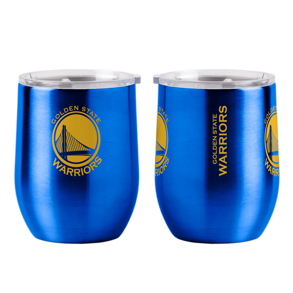 Golden State Warriors Travel Tumbler 16oz Ultra Curved Beverage