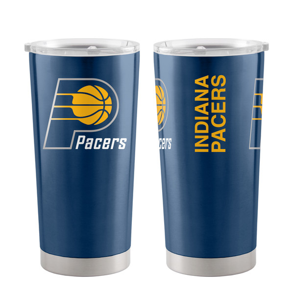 Indiana Pacers Travel Tumbler 20 oz Ultra Blue