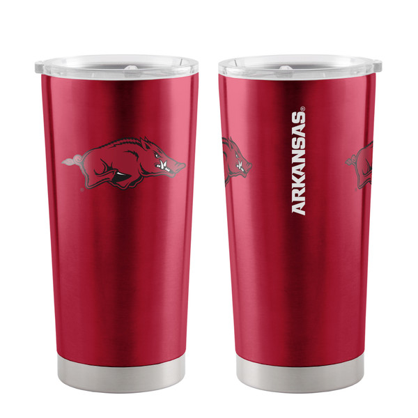 Arkansas Razorbacks Travel Tumbler 20oz Ultra Burgundy