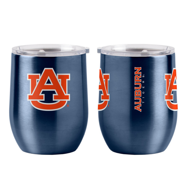 Auburn Tigers Travel Tumbler 16oz Ultra Curved Beverage