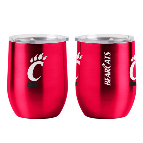 Cincinnati Bearcats Travel Tumbler 16oz Ultra Curved Beverage