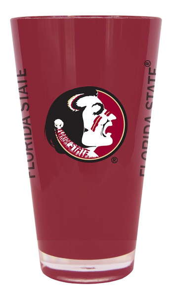 Florida State Seminoles 20 oz Insulated Plastic Pint Glass