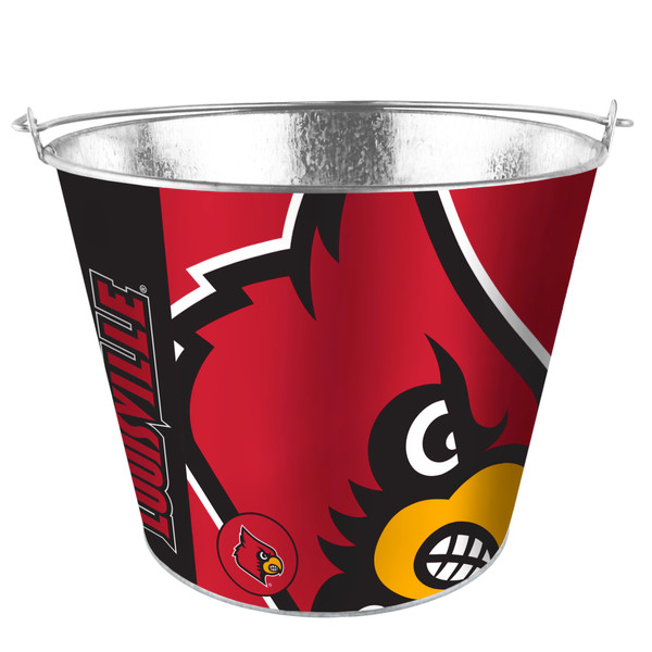 Louisville Cardinals Bucket 5 Quart Hype Design