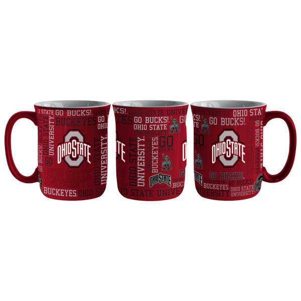 Ohio State Buckeyes Coffee Mug 17oz Spirit Style