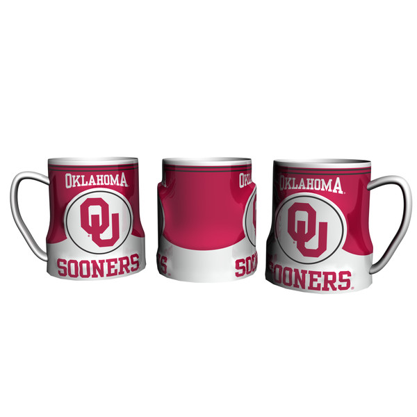 Oklahoma Sooners Coffee Mug - 18oz Game Time