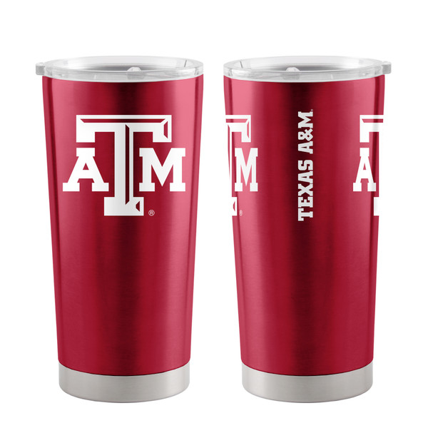 Texas A&M Aggies Travel Tumbler 20oz Ultra Red