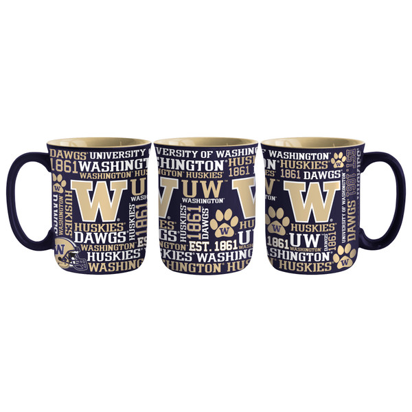 Washington Huskies Coffee Mug 17oz Spirit Style