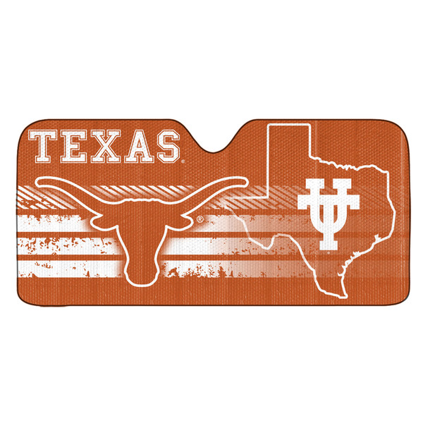 University of Texas - Texas Longhorns Auto Shade Primary Logo, Alternate Logo and Wordmark Orange