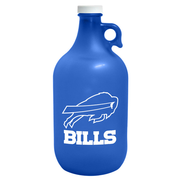 Buffalo Bills Growler 64oz Frosted Blue