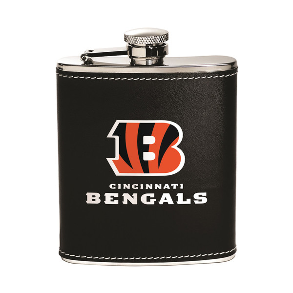 Cincinnati Bengals Flask - Stainless Steel