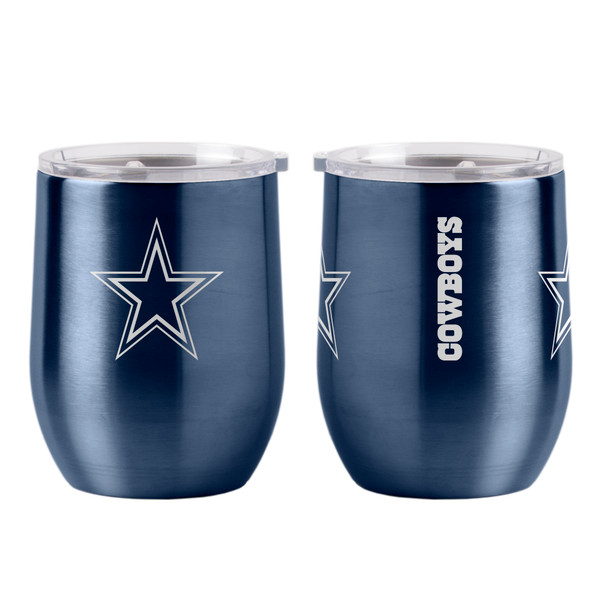 Dallas Cowboys Travel Tumbler 16oz Ultra Curved Beverage