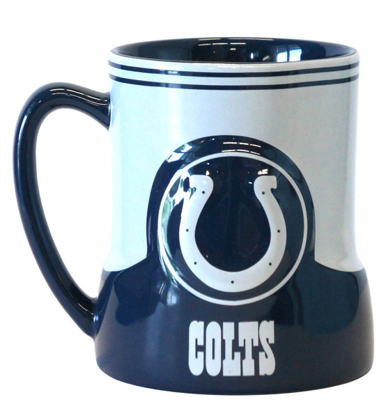 Indianapolis Colts Coffee Mug - 18oz Game Time