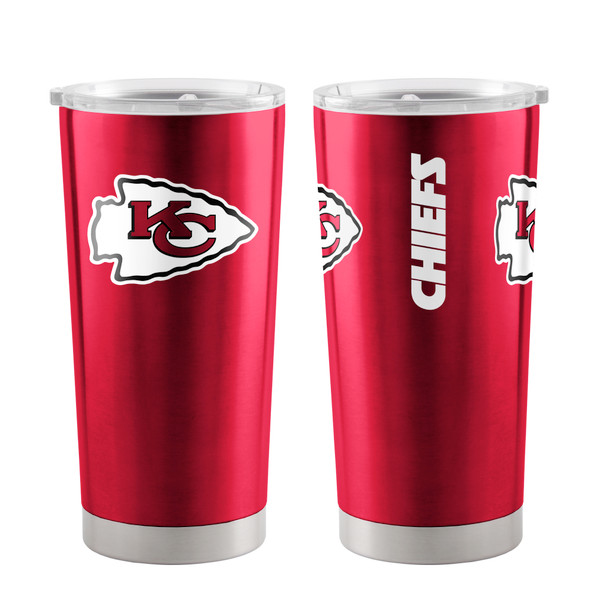 Kansas City Chiefs Travel Tumbler 20oz Ultra Red