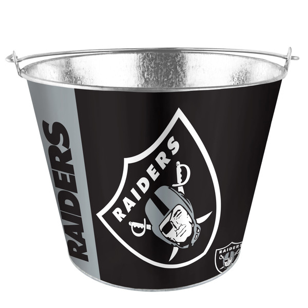 Las Vegas Raiders Bucket 5 Quart Hype Design