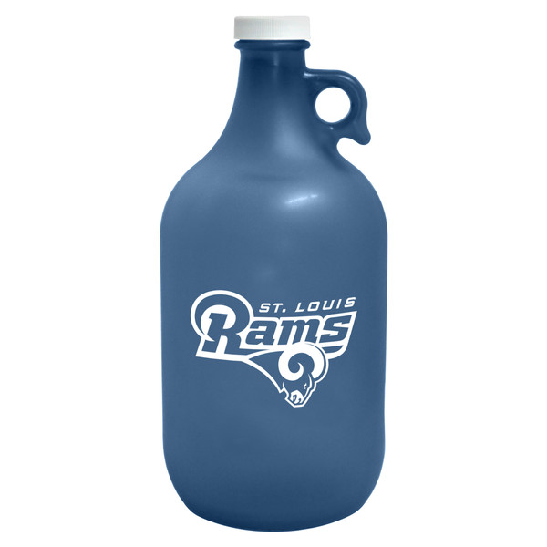 Los Angeles Rams Growler 64oz Frosted Navy