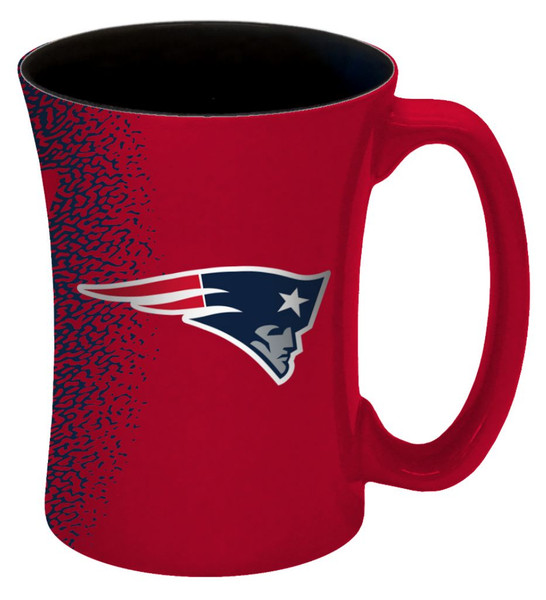 New England Patriots Coffee Mug - 14 oz Mocha