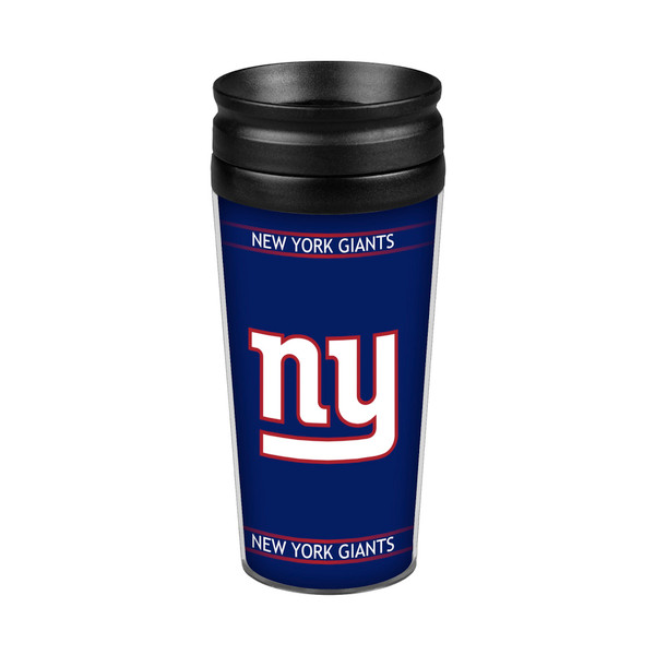New York Giants Travel Mug 14oz Full Wrap Style
