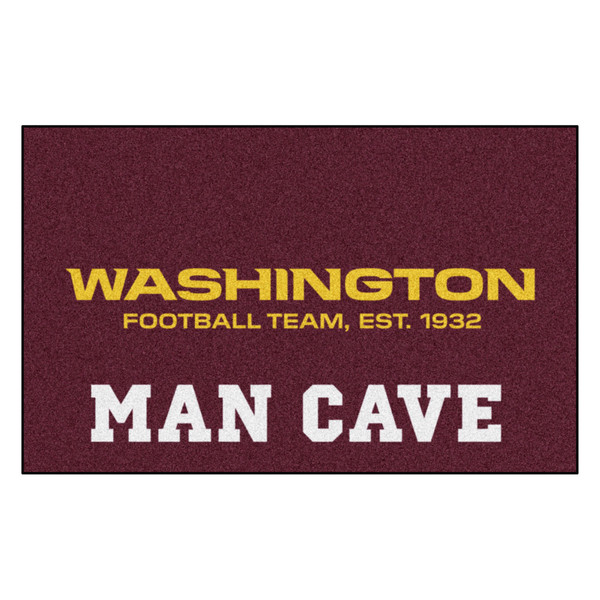 Washington Commanders Man Cave UltiMat Washington Commanders Primary Logo Maroon