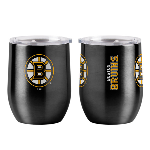 Boston Bruins Travel Tumbler 16oz Ultra Curved Beverage
