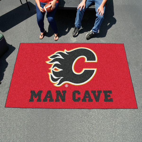 NHL - Calgary Flames Man Cave UltiMat 59.5"x94.5"