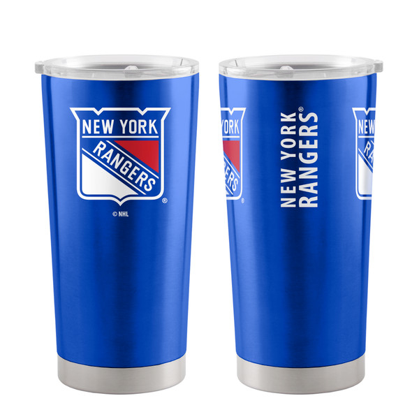 New York Rangers Travel Tumbler 20oz Ultra Blue