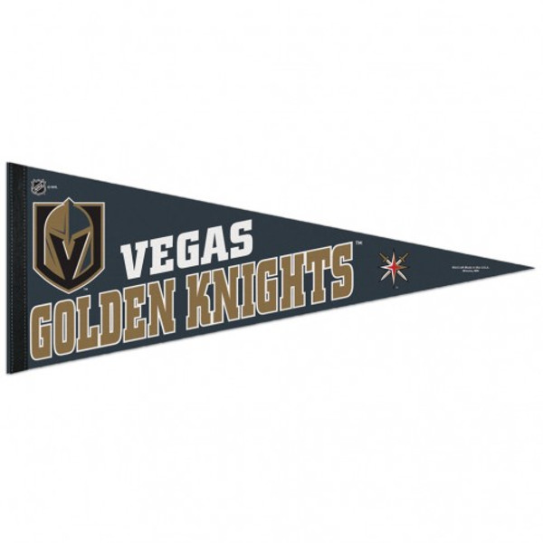Vegas Golden Knights Pennant 12x30 Classic Style