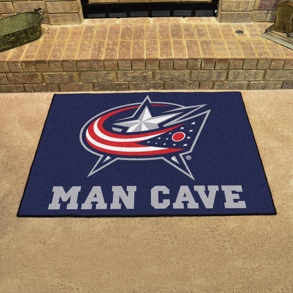 NHL - Columbus Blue Jackets Man Cave All-Star 33.75"x42.5"