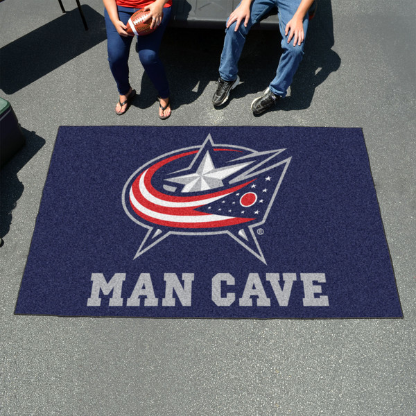 NHL - Columbus Blue Jackets Man Cave UltiMat 59.5"x94.5"