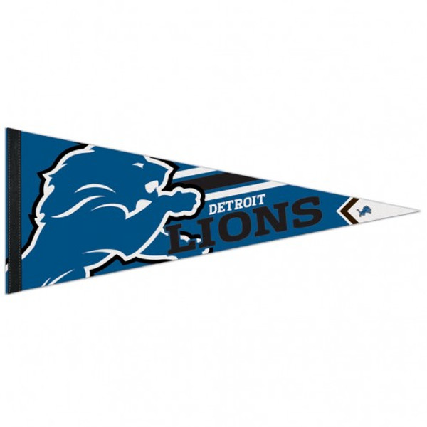 Detroit Lions Pennant 12x30 Premium Style